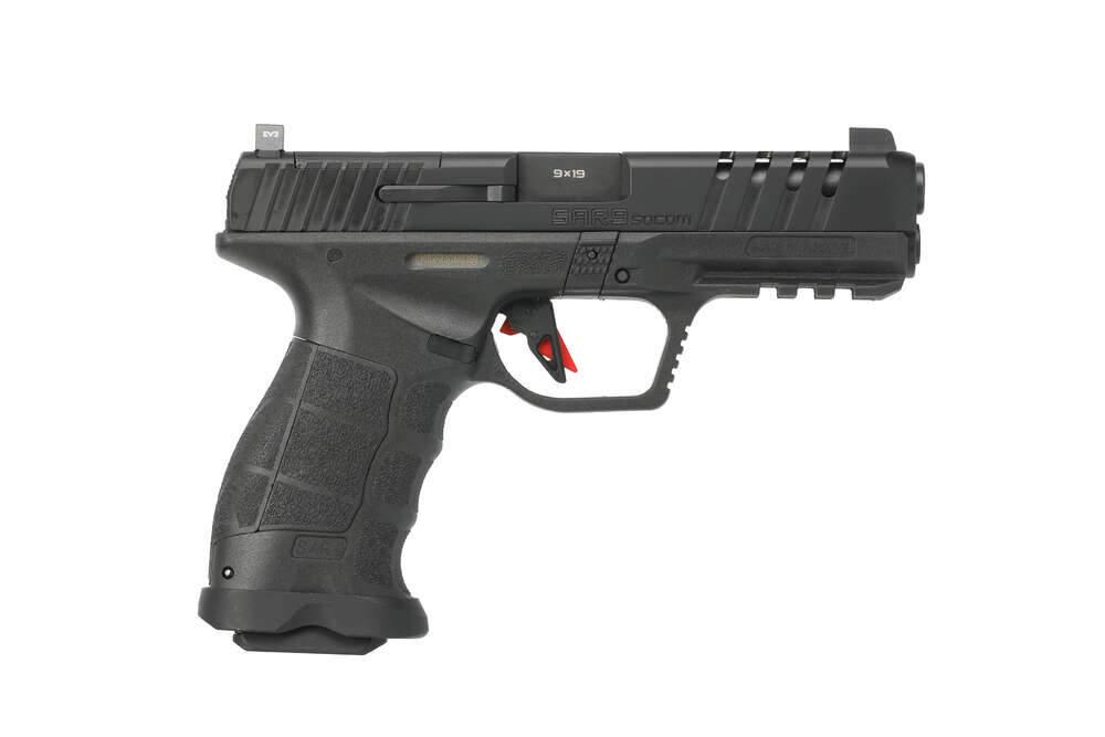 Handguns SAR Firearms SAR9 Socom 9mm SAR9 SOCOM 9MM BLK 5.2" • 